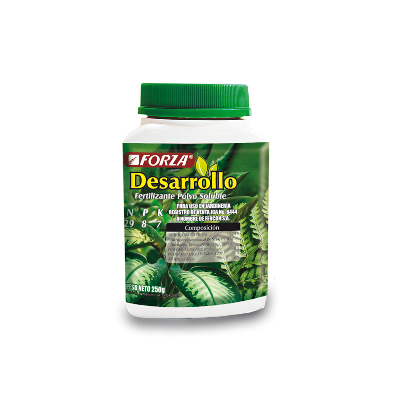 FERTILIZANTE SOLUBLE DESAROLLO X 250 GR FORZA
