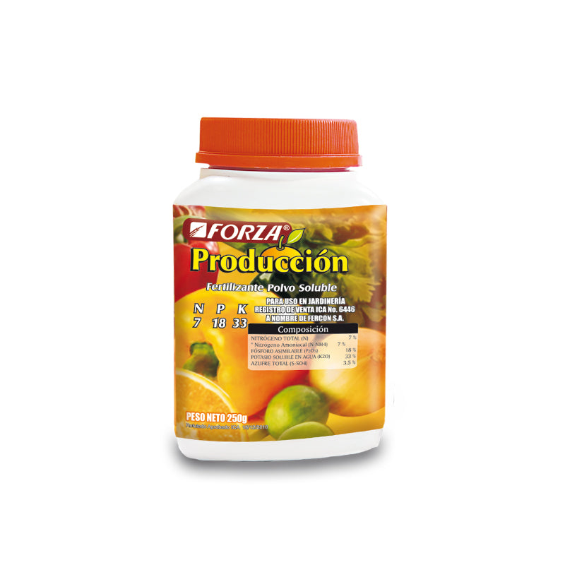 FERTILIZANTE PRODUCCION X250 GR FORZA