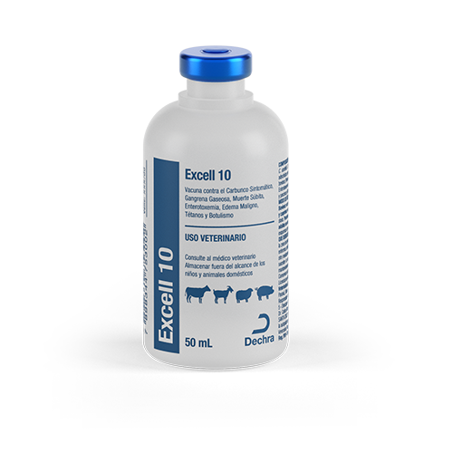 VACUNA EXCELL 10 X 250 ML (50 DOSIS) OUROFINO
