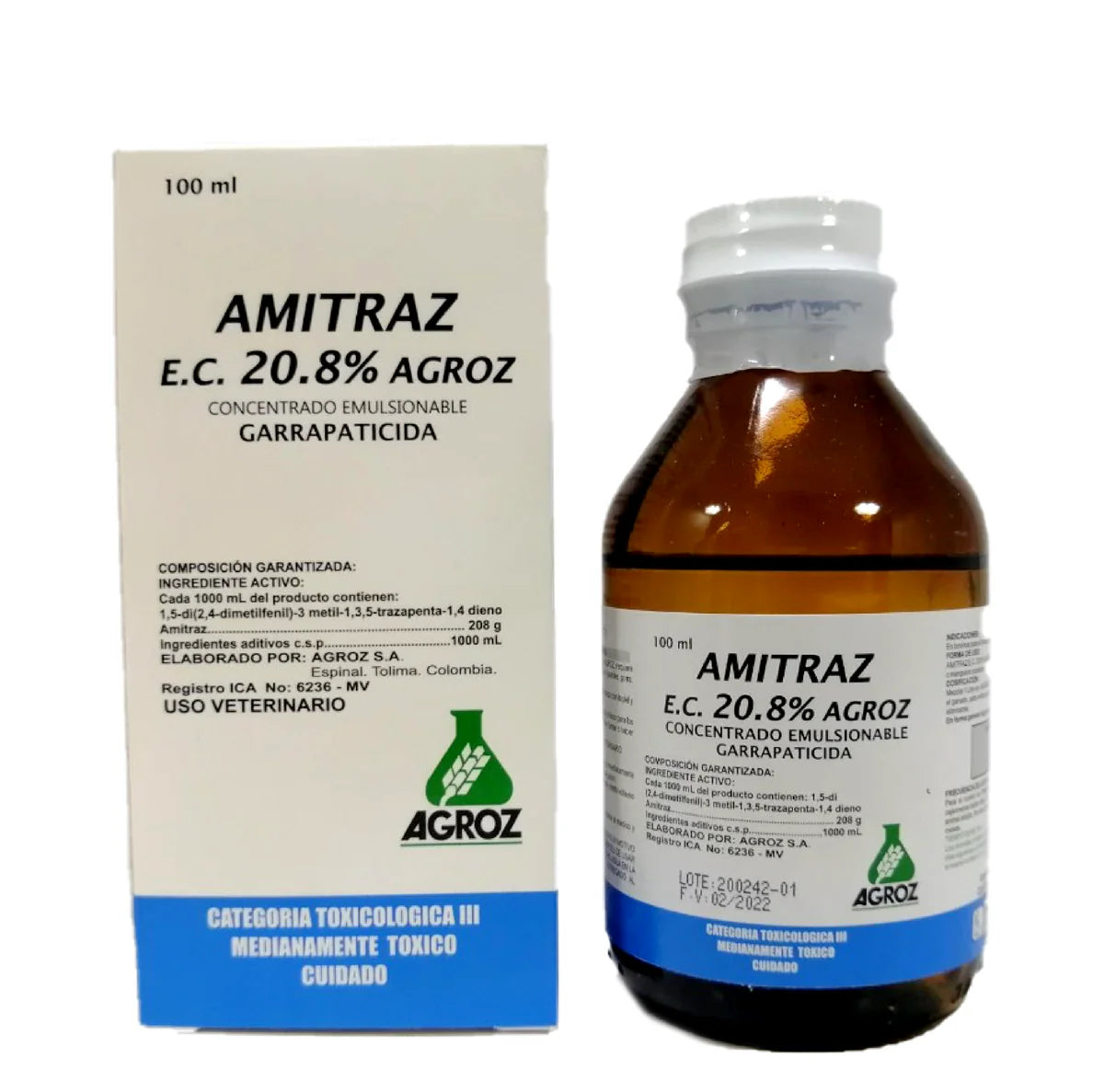 AMITRAZ 20.8% AGROZ