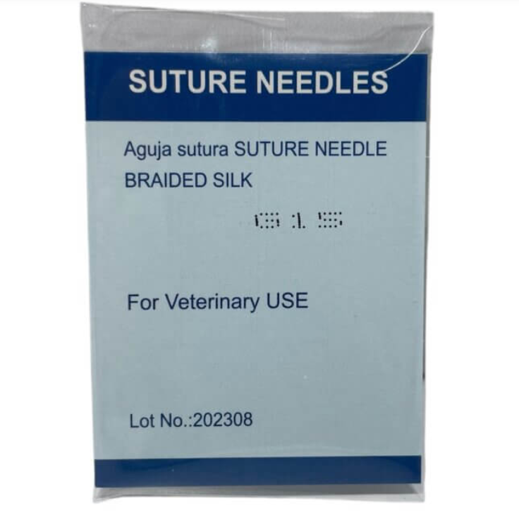 AGUJA DE SUTURA CURVA 12