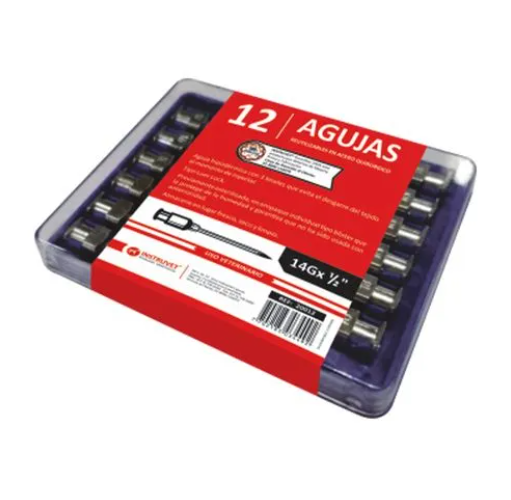 AGUJA REUTILIZABLE 16 X 1 1/2 X CAJA