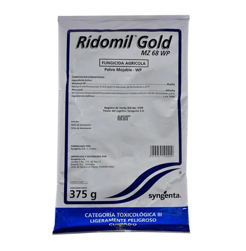RIDOMIL GOLD X 375 GR SYNGENTA