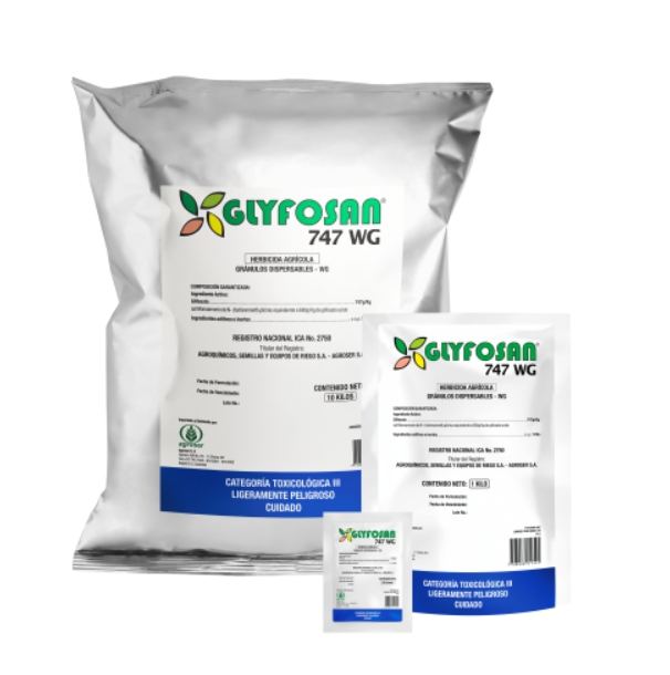 GLYFOSAN 747 WG SOBRE X 50 GR AGROSER