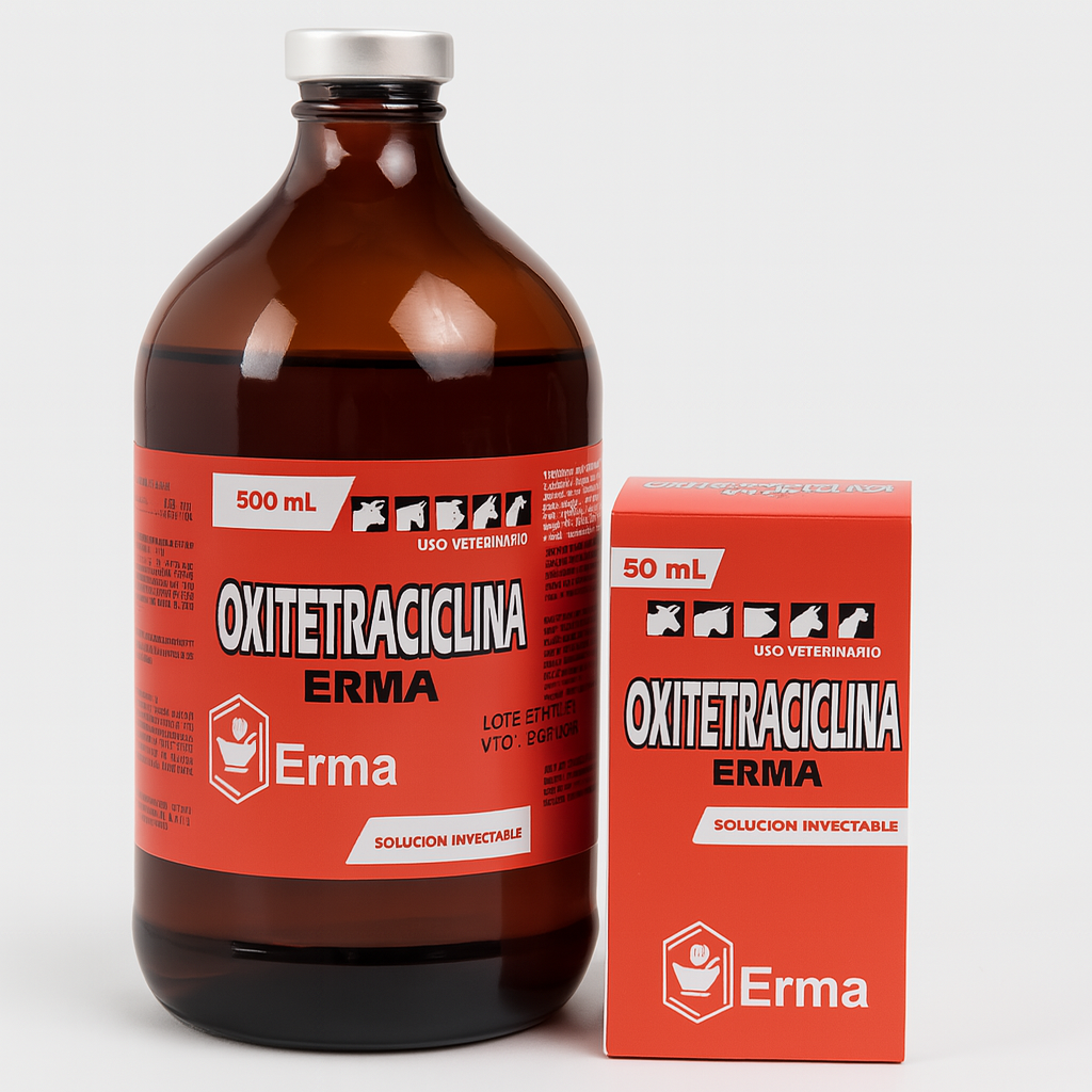 OXITETRACICLINA 50 X 500 ML ERMA
