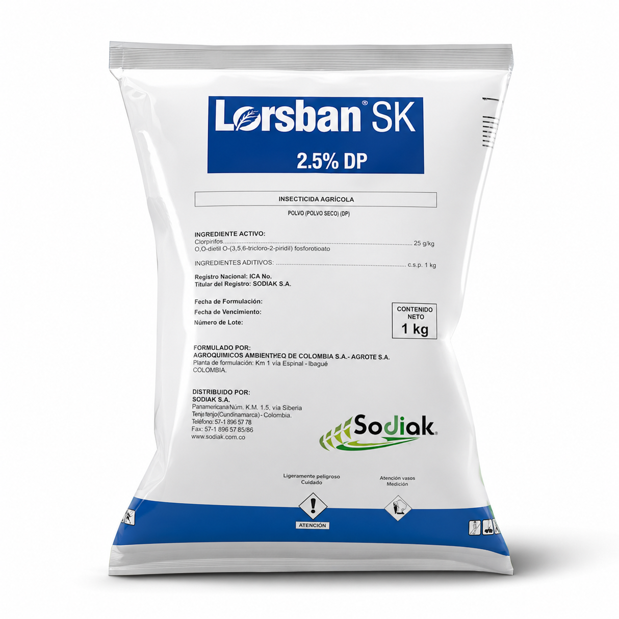 Lorsban SK 2.5% DP – Insecticida Agrícola Polvo Seco (DP)