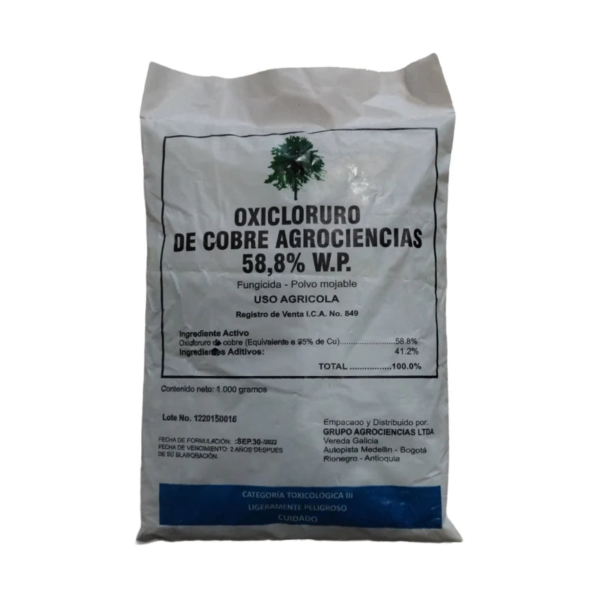 OXICLORURO DE COBRE X KG AGROCIENCIAS