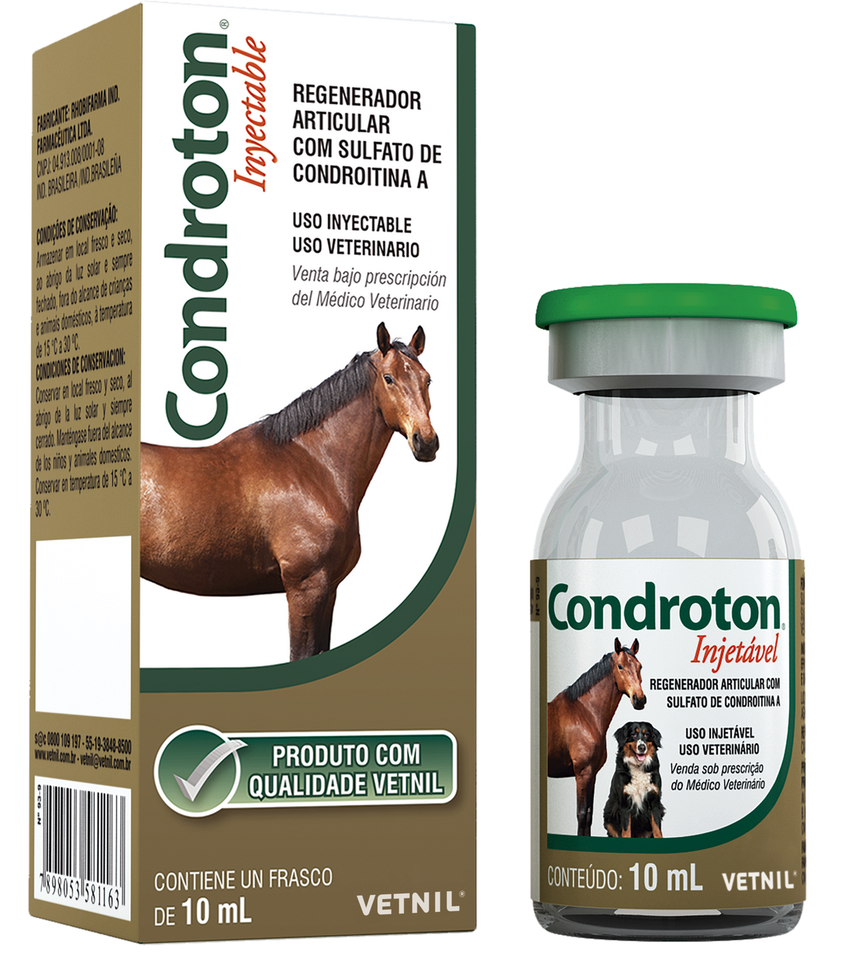 CONDROTON INY X 10 ML VETNIL