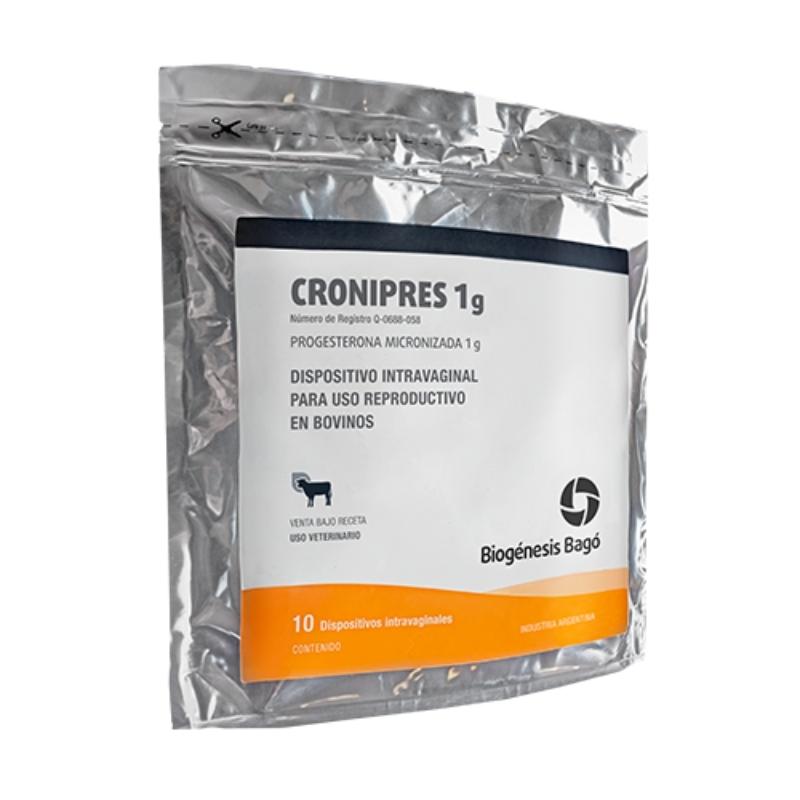 DISPOSITIVO INTRAVAGINAL CRONIPRESS X 10 UNID BIOGENESIS