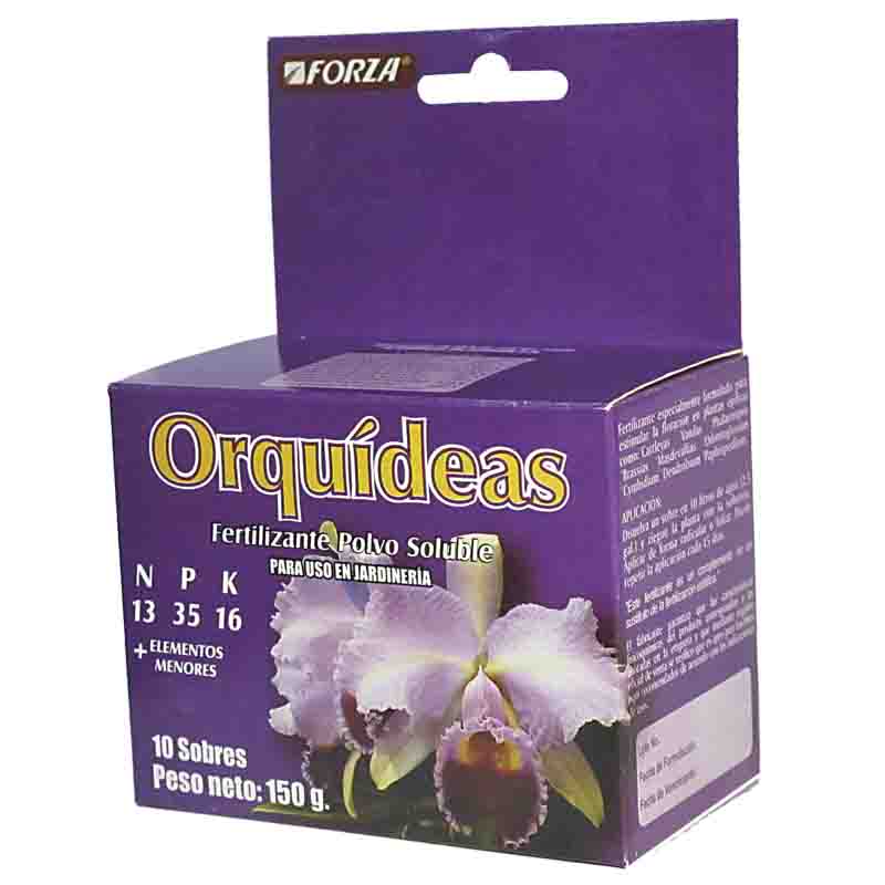 FERTILIZANTE SOLUBLE ORQUIDEAS FORZA