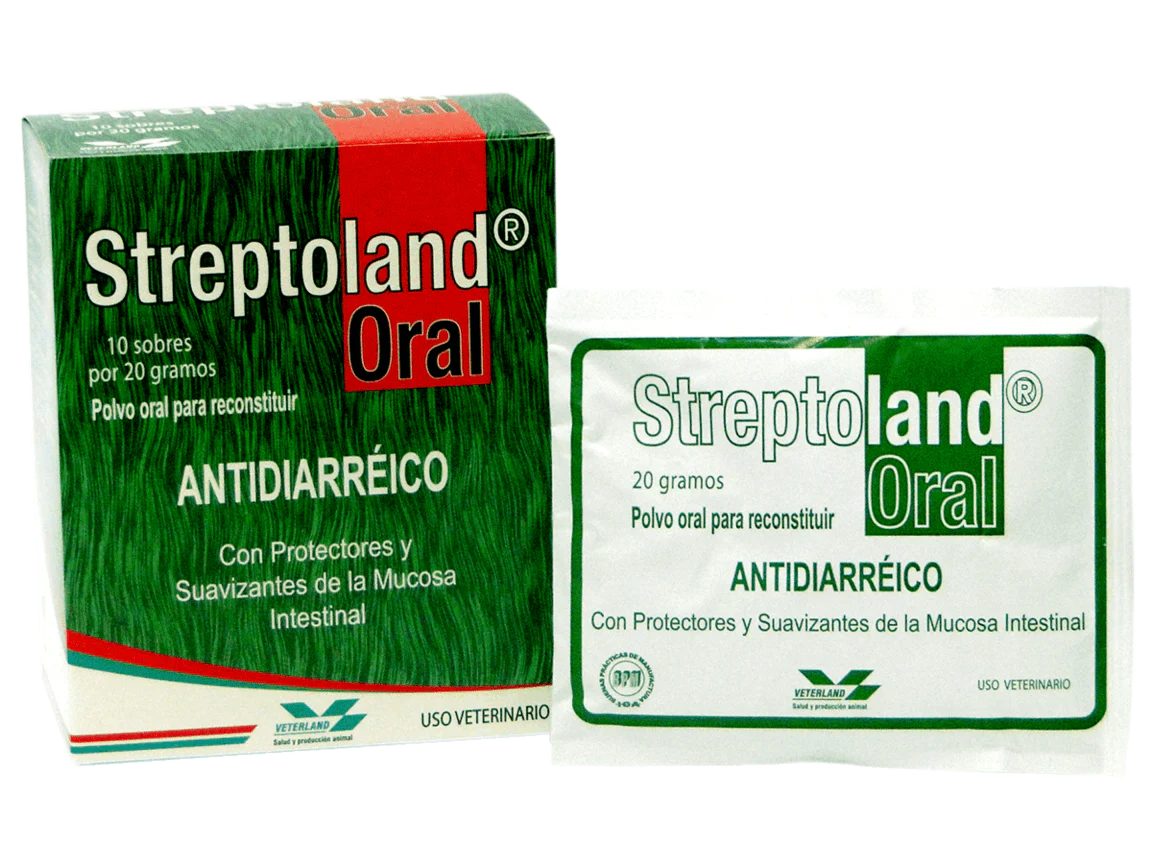 STREPTOLAND ORAL SOBRE VETERLAND