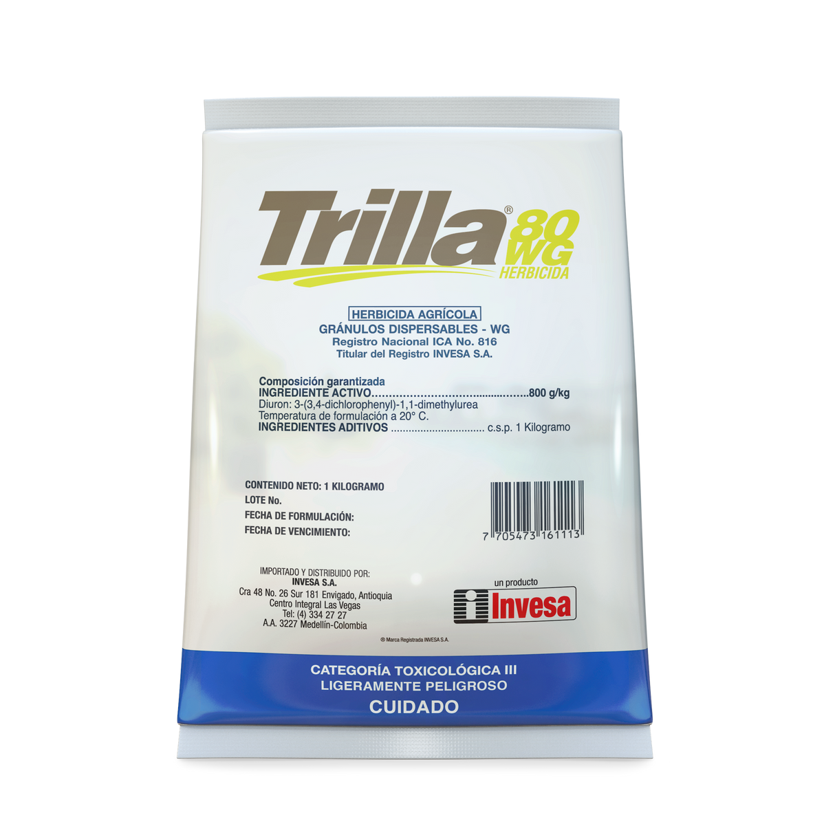 TRILLA 80 WG X 1 KG INVESA