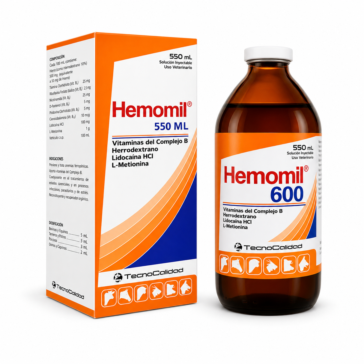 Hemomil 600 - Hierro + Vitamina B12