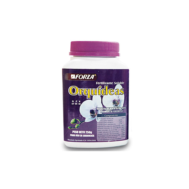 FERTILIZANTE SOLUBLE ORQUIDEAS FORZA