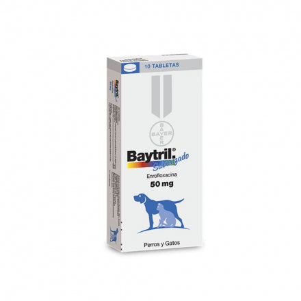 BAYTRIL 50  MG  X TABLETAS BAYER