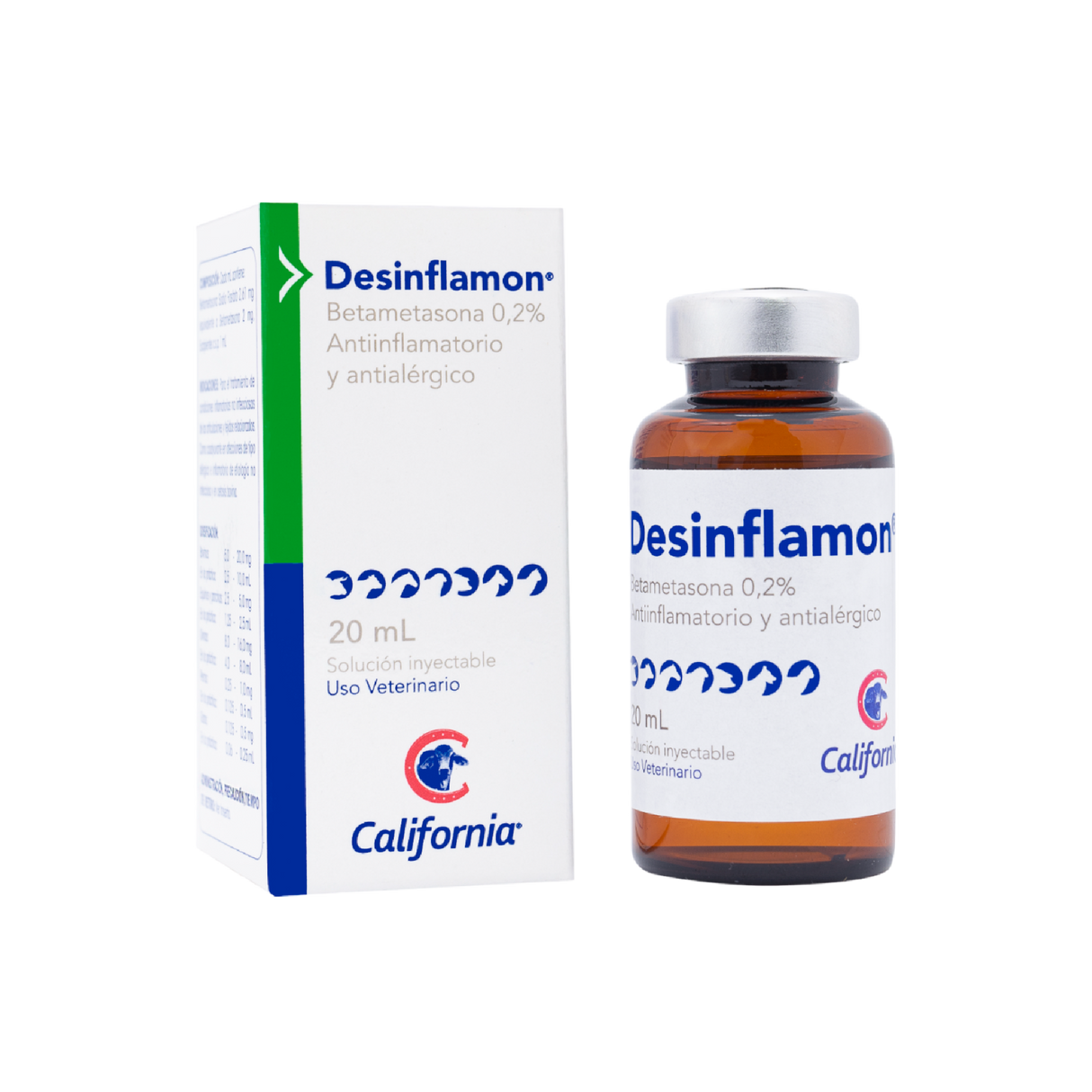 DESINFLAMON INYECTABLE  X 10 ML CALIFORNIA