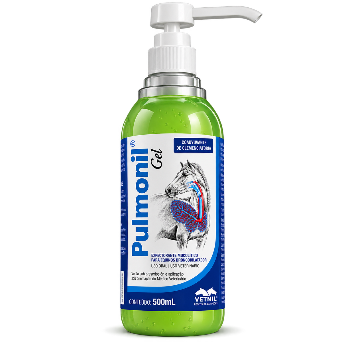 Pulmonil® Gel Vetnil 500 mL