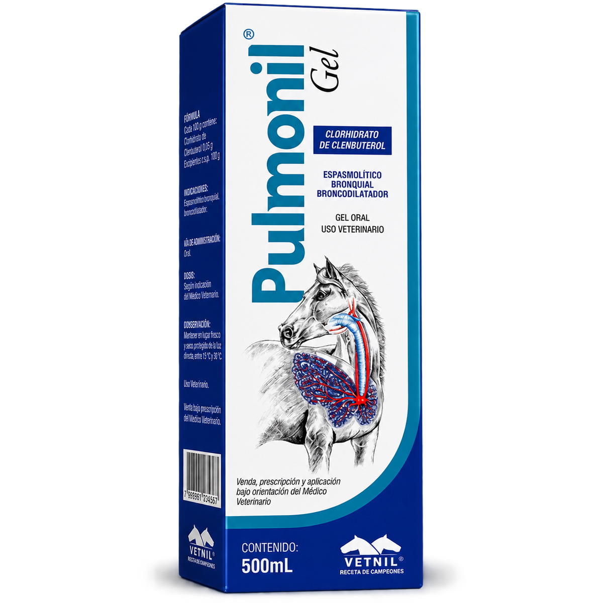 Pulmonil® Gel Vetnil 500 mL