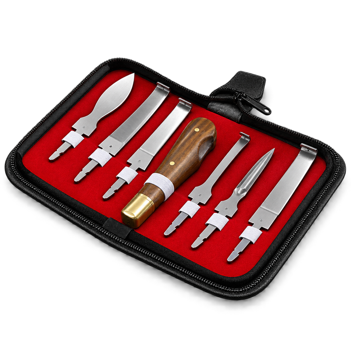 ESTUCHE PARA CUIDADO DE CASCOS X 7 PIEZAS