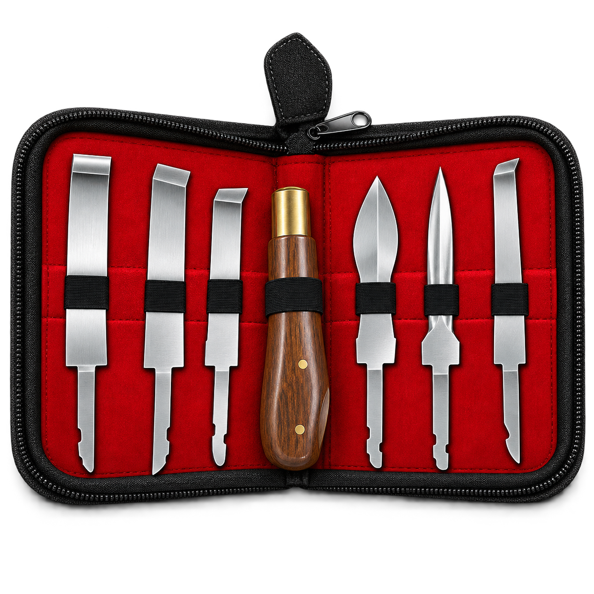 ESTUCHE PARA CUIDADO DE CASCOS X 7 PIEZAS