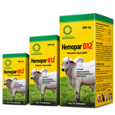 HEMOPAR B 12 SERVINSUMOS