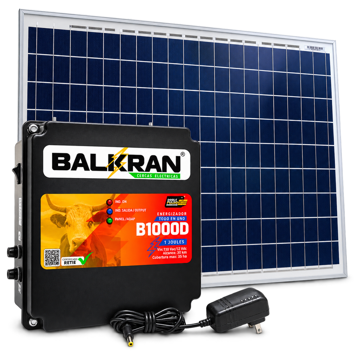 Kit Todo en Uno Balkran B1000D 30 km