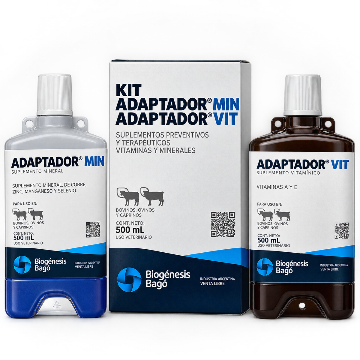 KIT ADAPTADOR MIN + VIT BIOGÉNESIS
