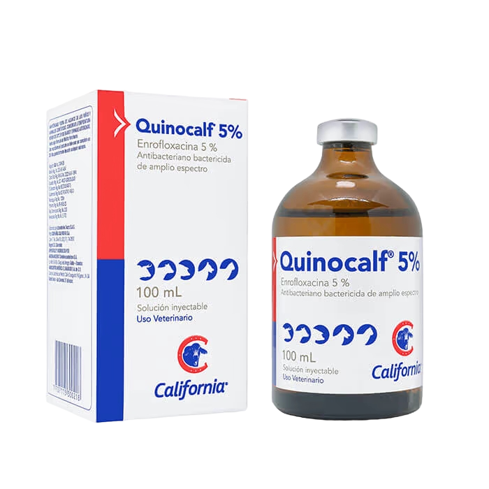 QUINOCALF 5% INY.  X 50 ML CALIFORNIA