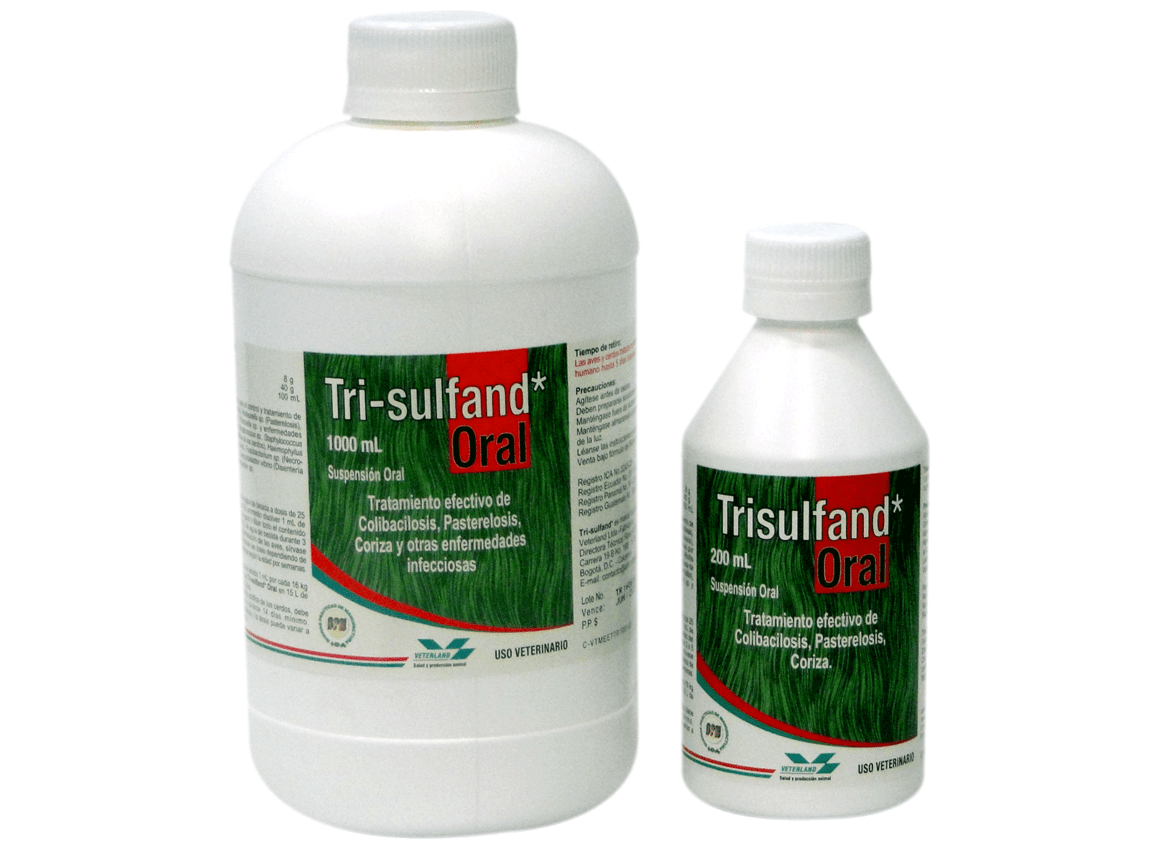 TRISULFAND ORAL VETERLAND